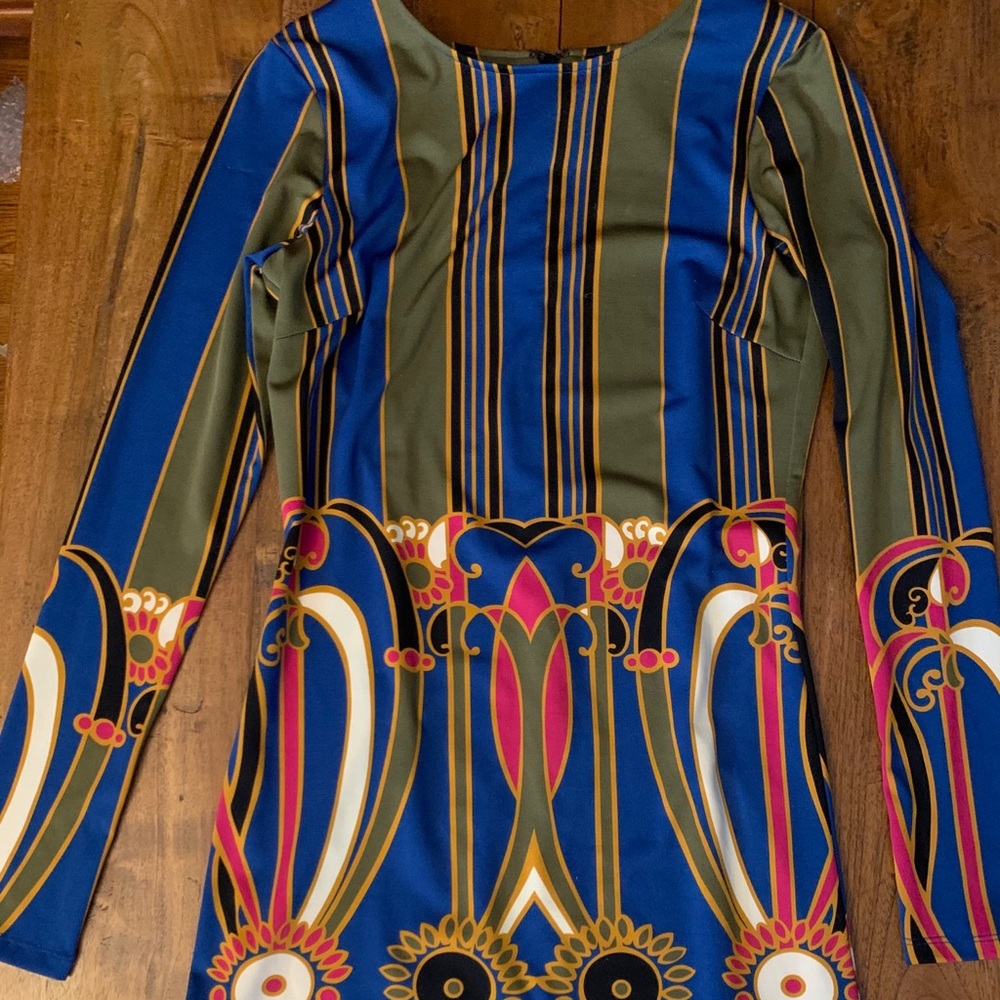 JB by Julie Brown dress, beautiful pattern.